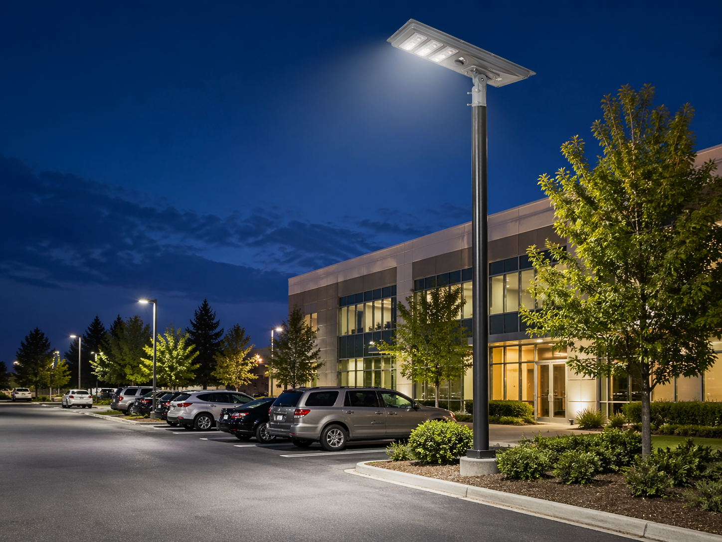 Solar lighting for residential communities