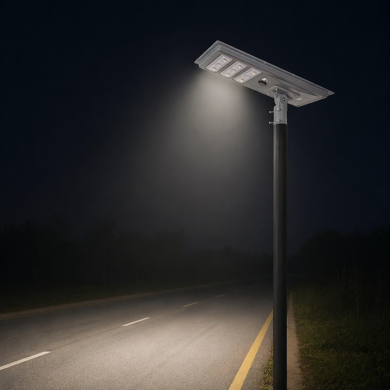 Solar lighting for industrial and logistics areas