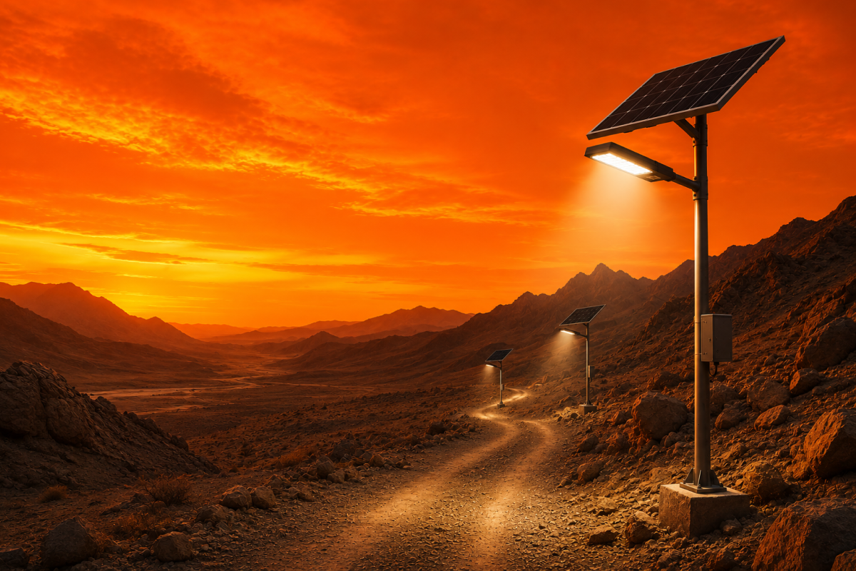 Solar Lighting for Remote Areas Reducing Infrastructure Costs Without Grid Power