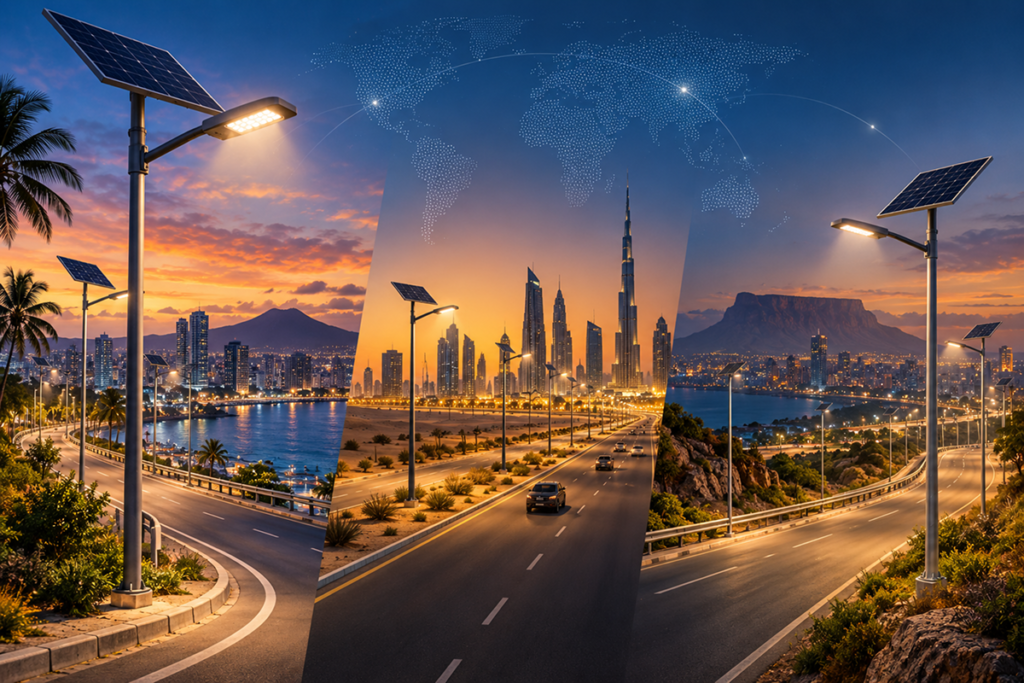 How to Choose the Right Solar Street Light for Projects in the Philippines, Middle East & Africa