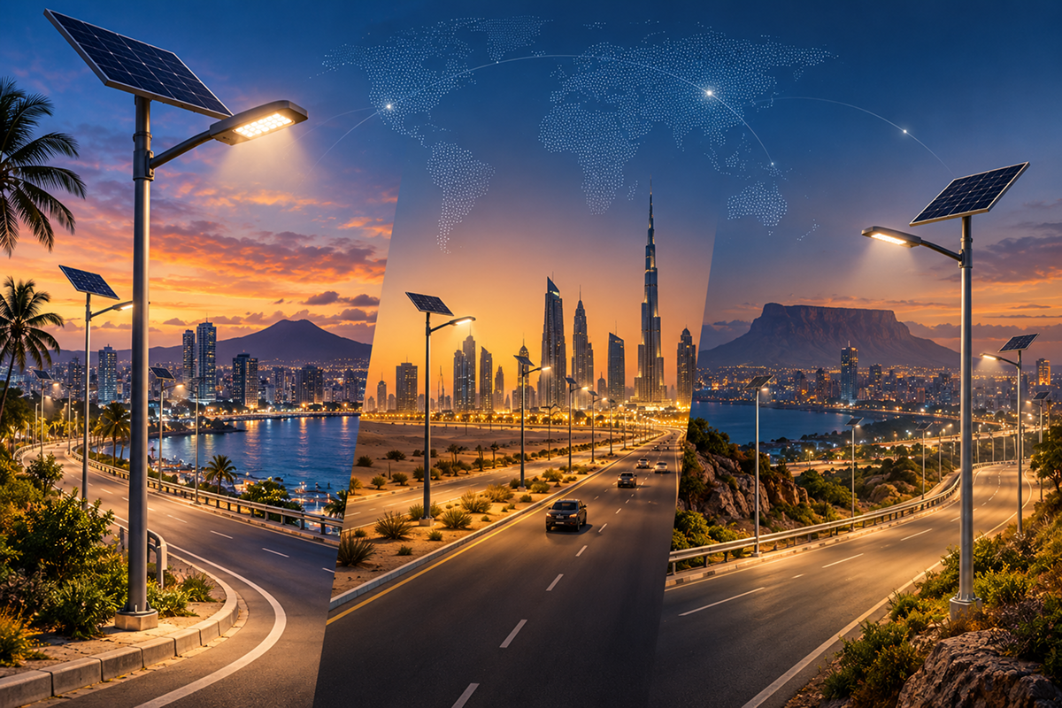 How to Choose the Right Solar Street Light for Projects in the Philippines, Middle East & Africa