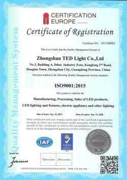 ISO Certificate
