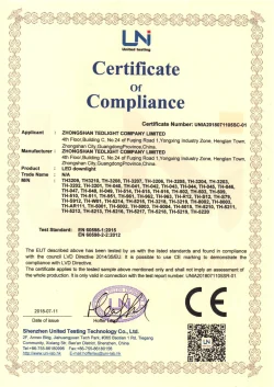LVD Certificate