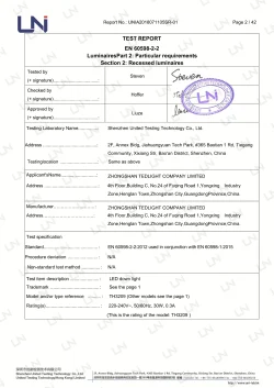 LVD Test Report