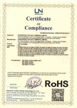 ROHS Certificate